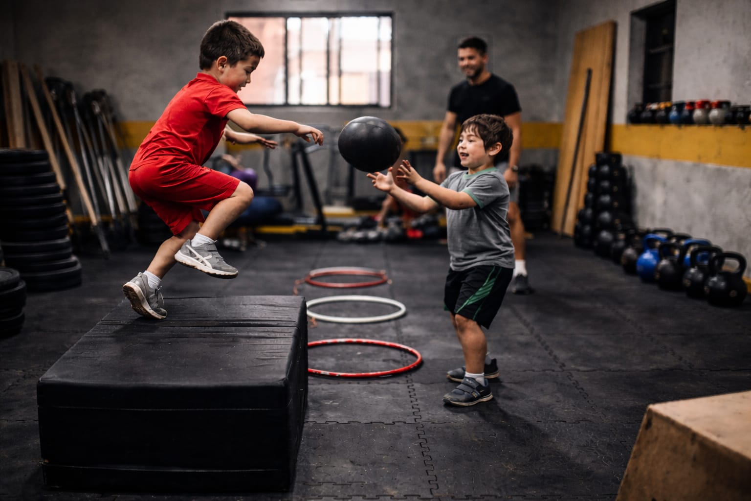 Clase de CrossKids en CROSS 144